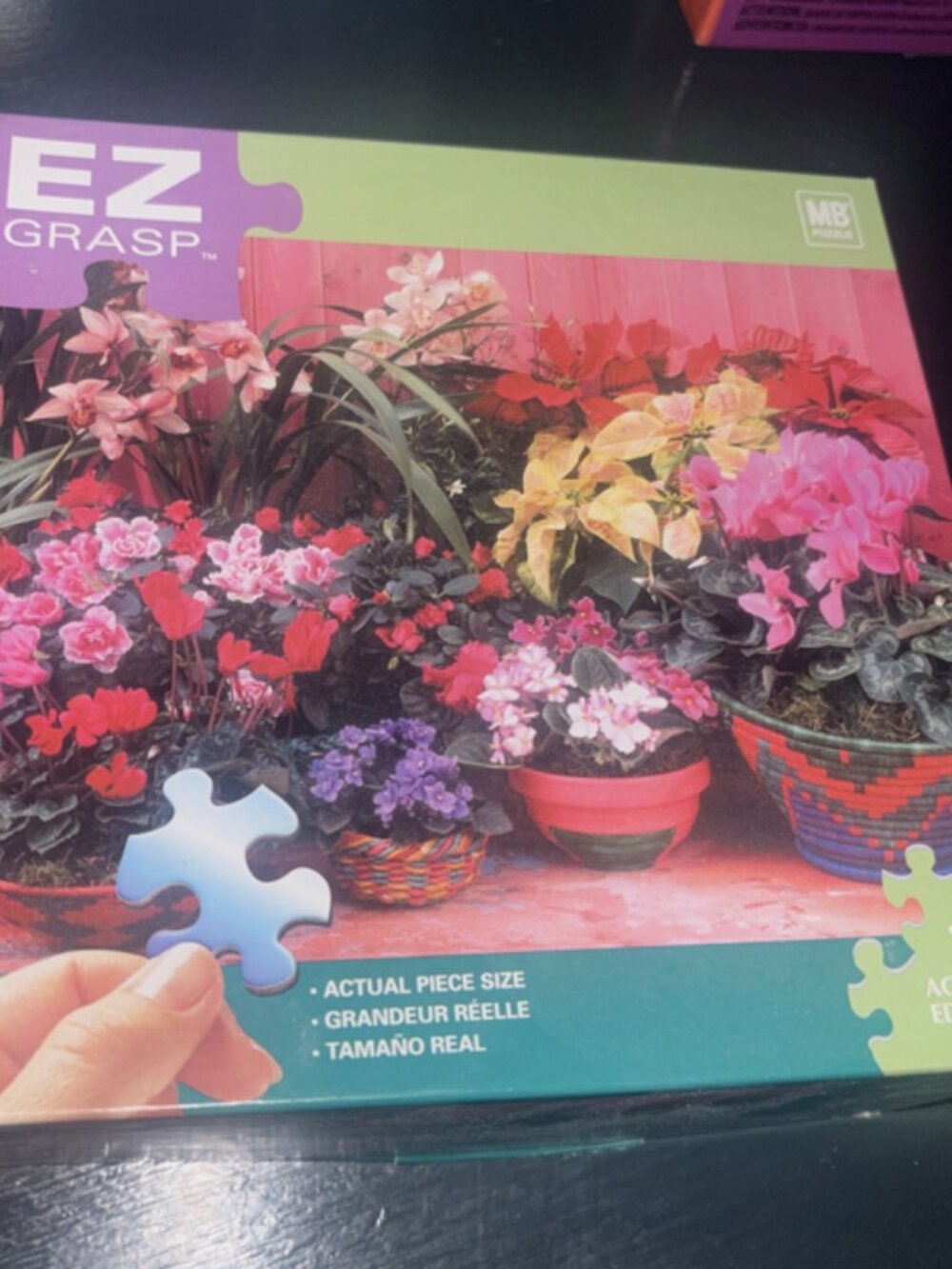 EZ Grasp MB Puzzle 300 Age 10+ Summer Flower Fiesta 18x24